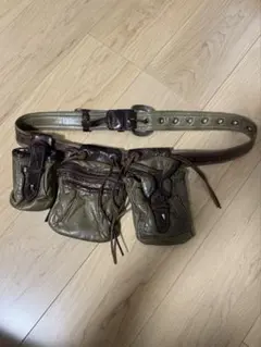 ウエストポーチ 3連 archive v系 亜熱帯系 kmrii風