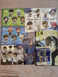 【新品未使用】ブルーロック　タオル蜂楽廻＆クリアファイル6枚＆ポスター氷織羊