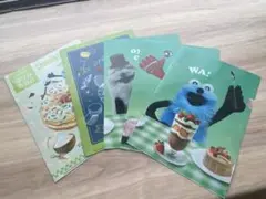 パペットスンスン オリジナルクリアファイル 全5種 コンプリートセット