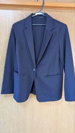 ユニクロ ジャケット レディース ネイビー