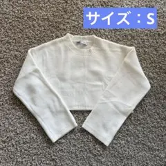 Sサイズ♡ZARA ショート丈ニットトップス