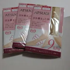 ATSUGI　 Style　up《L-LL》ヌーディベージュ3足セット新品未使用