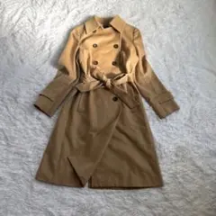 【カシミヤ100%】22OCTOBRE カシミヤコート　ダブル　ベルデットのサムネイル