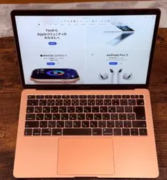 Apple MacBookAir ゴールド Retinaのサムネイル