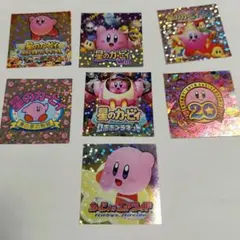 カービィ ホログラムシール ステッカー　 7枚セット