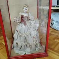 超美品 アンティーク フランス人形 ドール ドレス パール 専用クリア