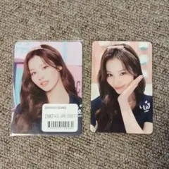 TWICE 2025 シーグリ Birthday365 特典 サナ トレカ　2枚