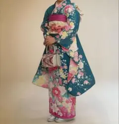 振袖フルセット　成人式　美品　卒業式　結婚式　ふりそで　袴　着物のやまと