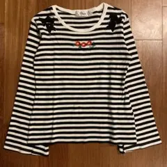 ディアブル　ボーダーTシャツ　刺繍のサムネイル