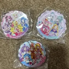プリキュアあそーと2025 B賞アクリルチャーム コンプ 3個セット
