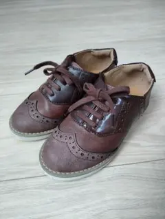 セレモニー　フォーマルシューズ 17.0cm ブラウン