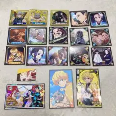 【鬼滅の刃】烈伝ガムばかうけ他シールセット