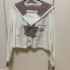 コスプレ セーラー服 セット ホワイト ピンク