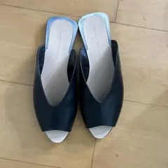 ZARA BASIC COLLECTION ミュール ブラックのサムネイル