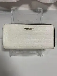 ☆サマンサタバサ☆レディース 長財布 アイボリー＆ミッキーマウス ジャンク品