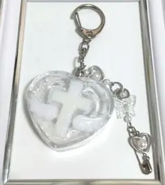 シェイカーキーホルダー♡天使【0024】