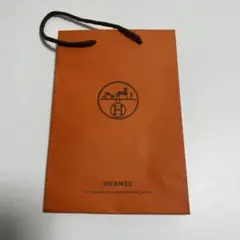 HERMÈS オレンジ ショッパー ショップ袋 紙袋 ミニサイズ　ジュエリー用