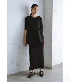 マルゥ レイヤード ノースリーブ ロングワンピース ユナイテッド 