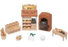 シルバニアファミリーこんがりオーブン！ はじめてのパン屋さんセット　人形つき