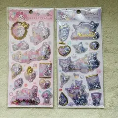 【新品】未開封 サンリオ カプセルシール マイメロディー クロミ シール交換