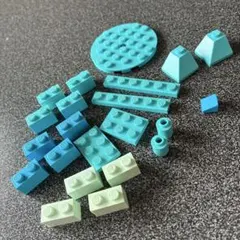 【純正】LEGO 水色パーツ セット