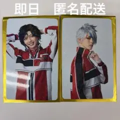 新テニミュ 毛利 越智 トレカ 特典カード アクキー おなまえシール 세트