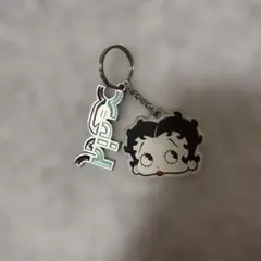 ベティ・ブープ アクリルキーホルダー Xgirl金属キーホルダー