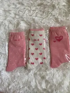 ⭐️新品⭐️❣️ミキハウス ❣️キッズ靴下 3足セット 21cm-23cm