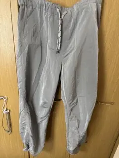 ZARA ナイロンパンツ オーバーサイズ ドローコード Y2K