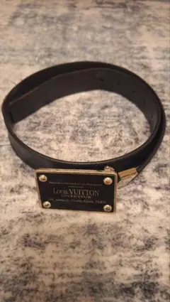 ルイヴィトン ベルト メンズ LV ブラック