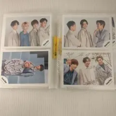 2-15 Snow Man　公式写真　4枚セット　スノーマン　目黒蓮　渡辺翔太