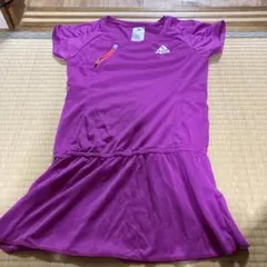 adidas 紫 Sサイズ トレーニング　スポーツ