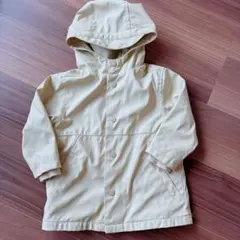ZARA クリームイエロー　レインジャケットのサムネイル