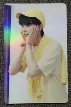 SUGA シュガ　ユンギ　BTS　ホログラム　トレカ　カード　防弾少年団