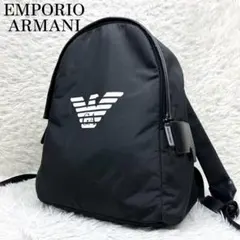 希少 エンポリオアルマーニ リュック ビッグイーグルロゴプリント 大容量