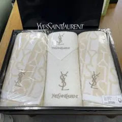 【新品未使用】Yves Saint Laurent タオル 4枚セット