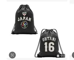2026 WBC 大谷翔平 ナップサック 侍ジャパン オフィシャルストア即完売