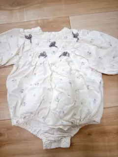 花柄ロンパース 70サイズ