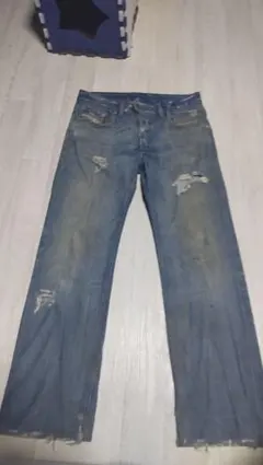 Diesel Industry ダメージデニムパンツ