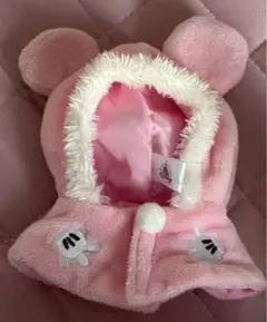 ディズニー　ユニベアシティ　シークレットポンチョ　ピンク