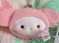 サンリオキャラクターズ マイメロディ ミルキーボア ミニがま口ポーチ