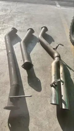 うるさいJZX100 デュアルマフラーのサムネイル