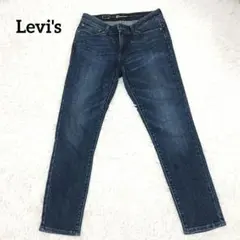 Levi'sリーバイス　デミカーブ　スキニーデニム　ストレッチ　ビジュー