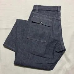 BLUEWAY ストレートデニム ダークブルー サイズLL 34 新品未使用品