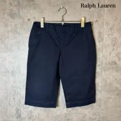 Ralph Lauren コットン チノ ハーフパンツ　紺　11 N3948