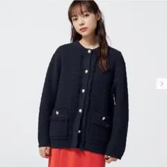 ダブルポケットカーディガン　Sサイズ