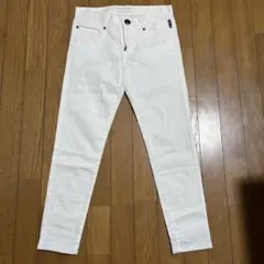 日本製★BURBERRY BLUE LABEL ホワイトデニム　38