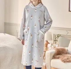 ナルエー 中綿入り 裏綿１００％接結 スノーアイスマン チュニック