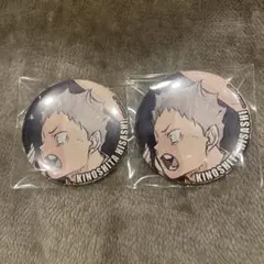 ハイキュー　キャラバッチコレクション　ゴミ捨て場の決戦　木下