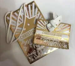 CHRISTIAN DIORホリデー 限定 ギフトバッグ ショッパー セット